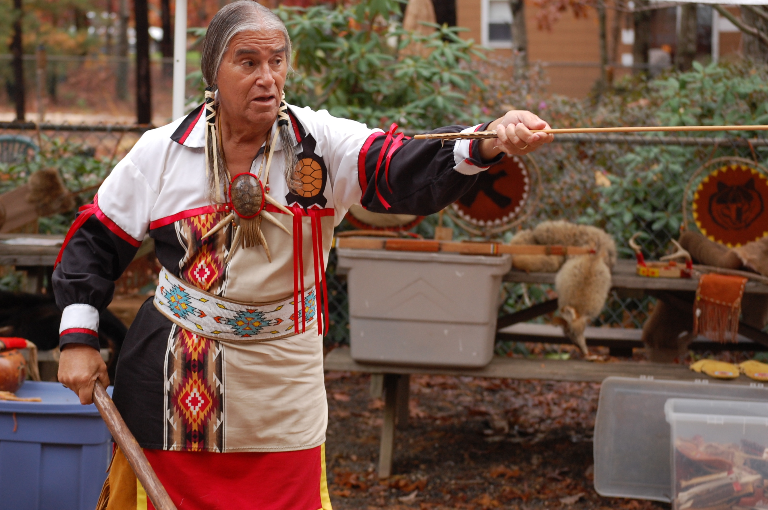 Demonstrating the Atl Atl